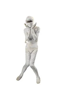 Mummy standing Stock Photos