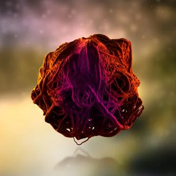 Mumps Virus Stock-Illustration