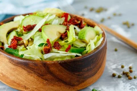 Mung bean salad Stock Photos
