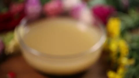 Mung bean soup mung bean porridge (3) Stock Footage 202261191