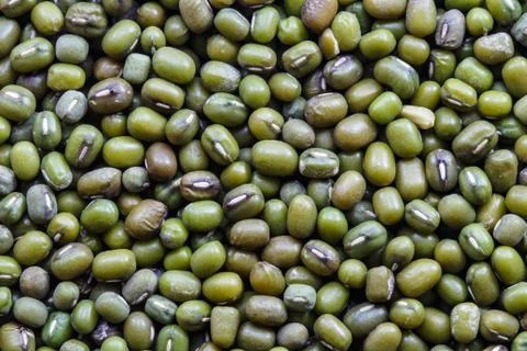 Mung beans - background Stock Photos