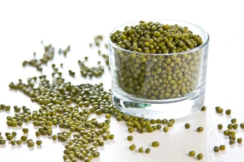 Mung beans Stock Photos