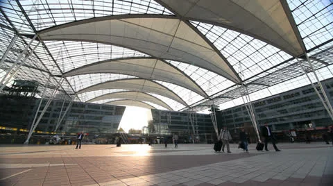 Munich Airport Video stock 24412207