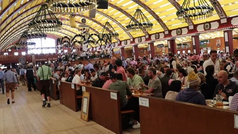 Munich and Oktoberfest Stockbeeldmateriaal 247784228