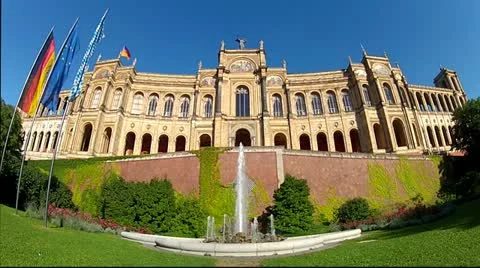 Munich, Bavaria, Germany Stock Footage 12160378