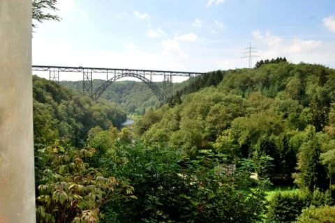 Munich bridge Stock Photos