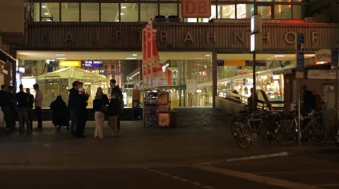 Munich Central Station Stock-Footage 7735682