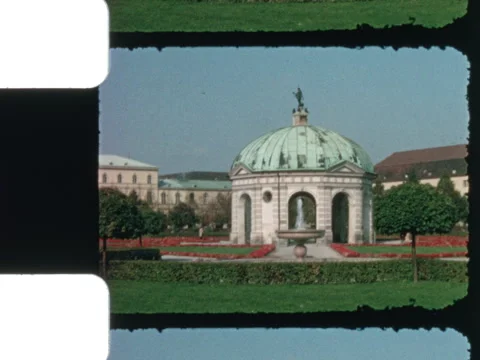 Munich Germany 1968 Park Stock Footage 306838441