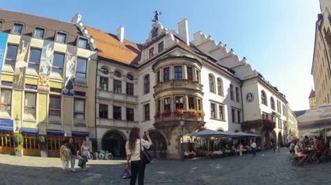Munich hofbraeuhaus Video stock 12158746