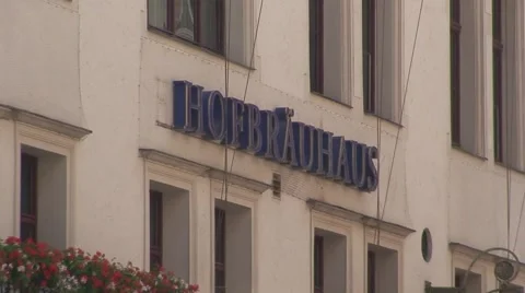 Munich Hofbrauhaus Stock-Footage 1062197