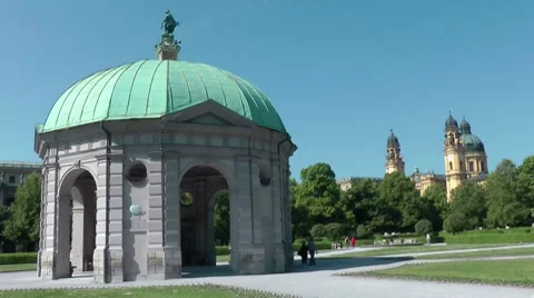 Munich Hofgarten 動画素材 8688279