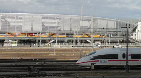 Munich ICE Train Stock-Footage 32371101