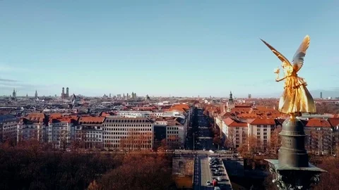 Munich introductional shot Stock Footage 74517111