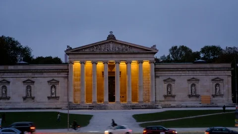 Munich - Konigsplatz Stock Footage 97259002