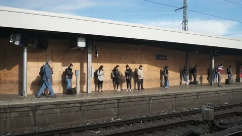 MUNICH METRO STATION Stock Footage 221349381