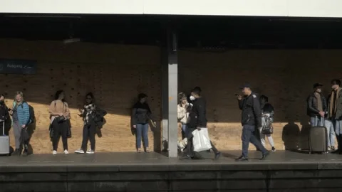 MUNICH METRO STATION Stock Footage 221349490