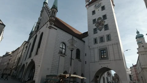 Munich old town Building Stock Footage 126363275