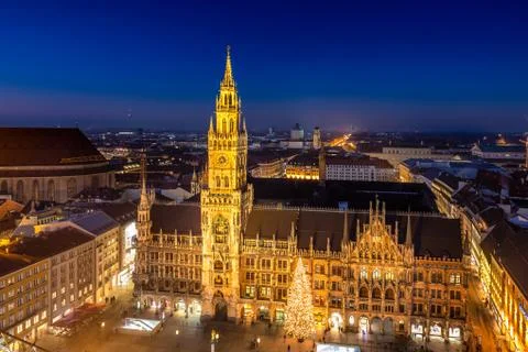 Munich old town Stock Photos