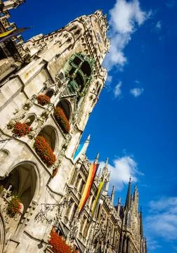 Munich Rathaus Stock Photos