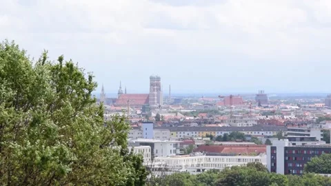 Munich skyline Stock Footage 149054398