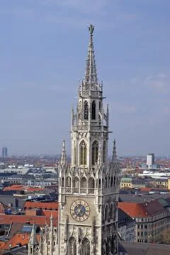 Munich tower Foto stock