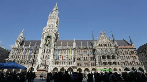 Munich Town Hall Stock-Footage 56868430