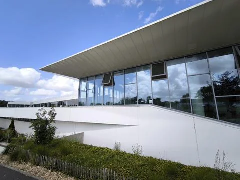 Municipal aquatic complex Stock Photos