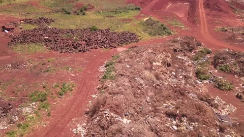Municipal open dump 5 Stock-Footage 142660599