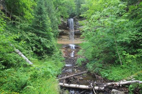 Munising Falls Stock Photos