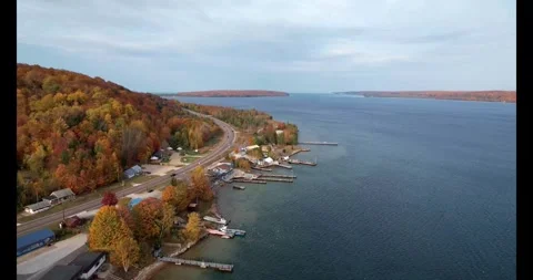 Munising Michigan Stock Footage 289341841