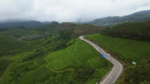Munnar Gap Road Stock Footage 314517593