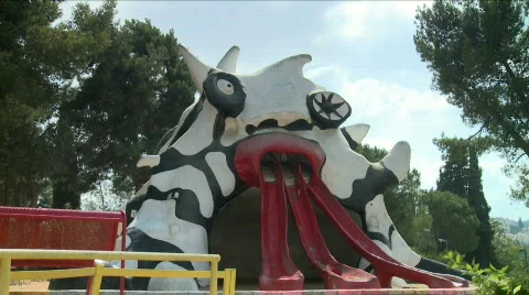 Munster in the park - Jerusalem 2 Stock Footage 721252
