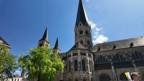 Münsterplatz Bonn Germany Stock Footage 313809238