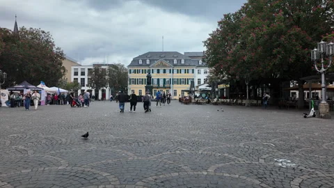 Münsterplatz Bonn Germany Stock Footage 335742462