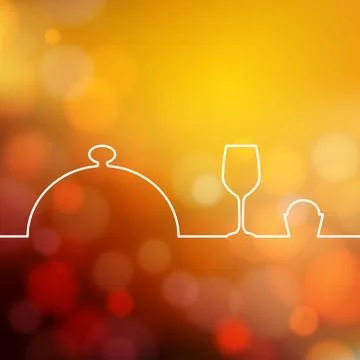 Munu food design Stock Illustration