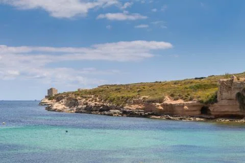 Munxar Path Marsaskala Malta Stock Photos