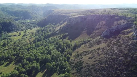 Muradymovskoe gorge Video stock 250155634