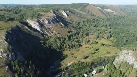 Muradymovskoe gorge Video stock 250155653