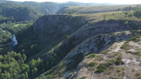 Muradymovskoe gorge Video stock 250155997