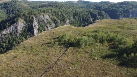 Muradymovskoe gorge Video stock 250156215