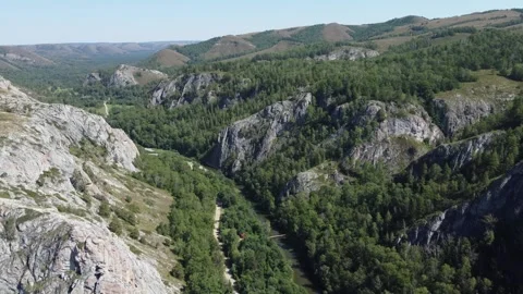Muradymovskoe gorge Stock Footage 250165055