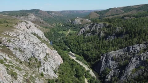 Muradymovskoe gorge Stock Footage 250165169