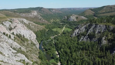 Muradymovskoe gorge Stock Footage 250165212