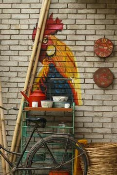 Mural art Stock Photos