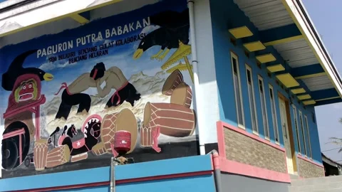 MURAL ART WORKS Stock Footage 158478913