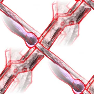 Mural  background  seamless tools pattern   texture Stock Illustration