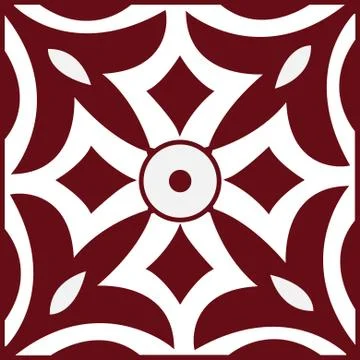 Mural decorative geometric seamless pattern Stock Illustration