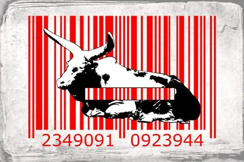Mural fun art design idea wall illustration retro vintage Stock Illustration