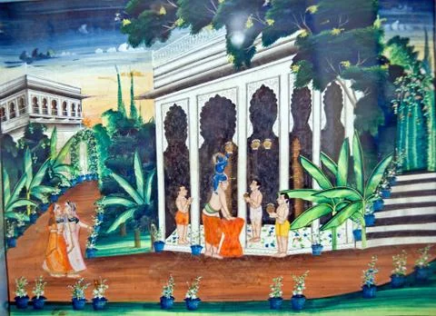 Mural Stock-Illustration