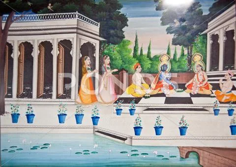 Mural Stock Illustration